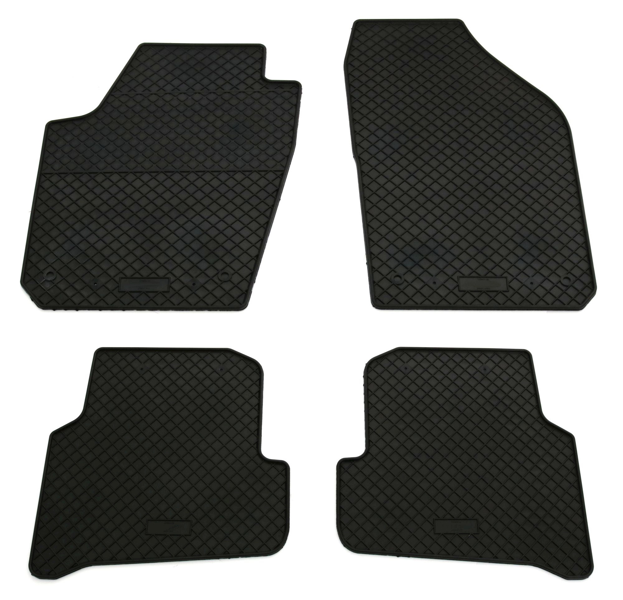 Gummi Fußmatten für Skoda Fabia 3