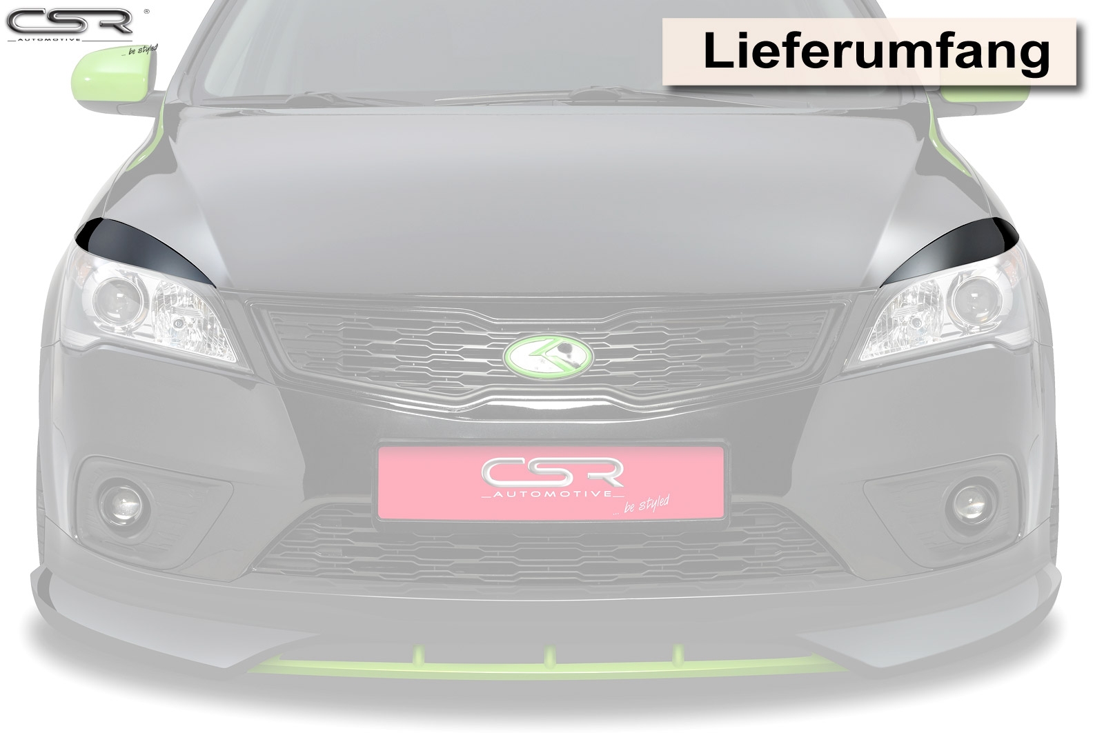 CSR Scheinwerferblenden für Kia Ceed