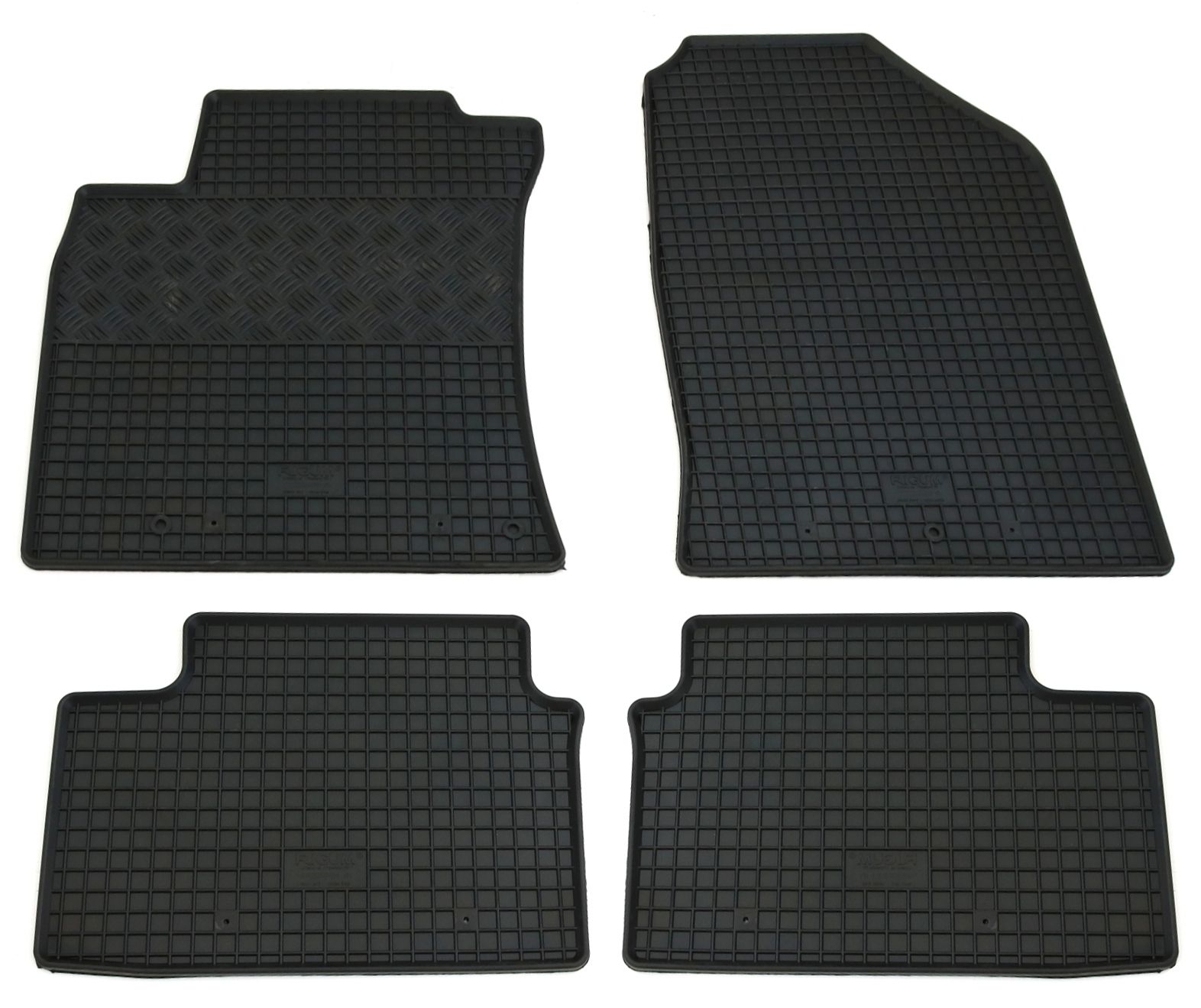 Gummi Fußmatten für Hyundai i30 / Kia Ceed