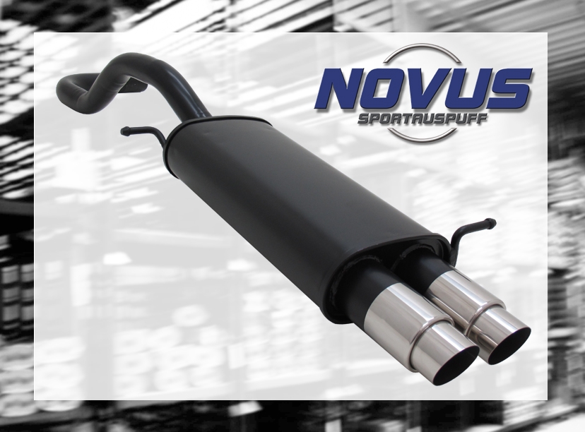 NOVUS ESD für Seat Ibiza 6K 2x76mm GP-Design