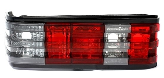 Rückleuchten für Mercedes W201 in Rot-Weiss