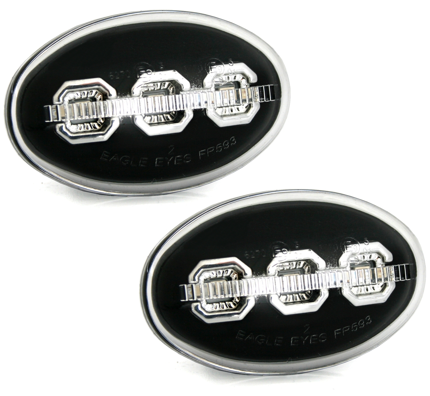 LED Seitenblinker Set für Ford / Mazda in Schwarz