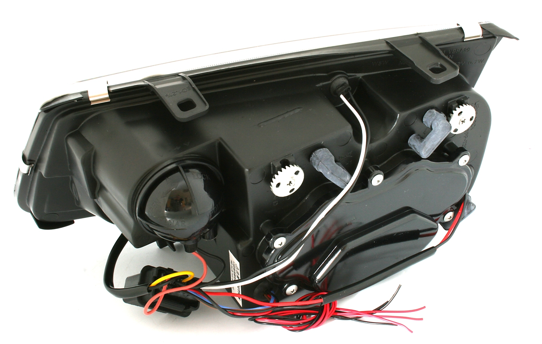 Angel Eyes Scheinwerfer für VW Bora in Chrom