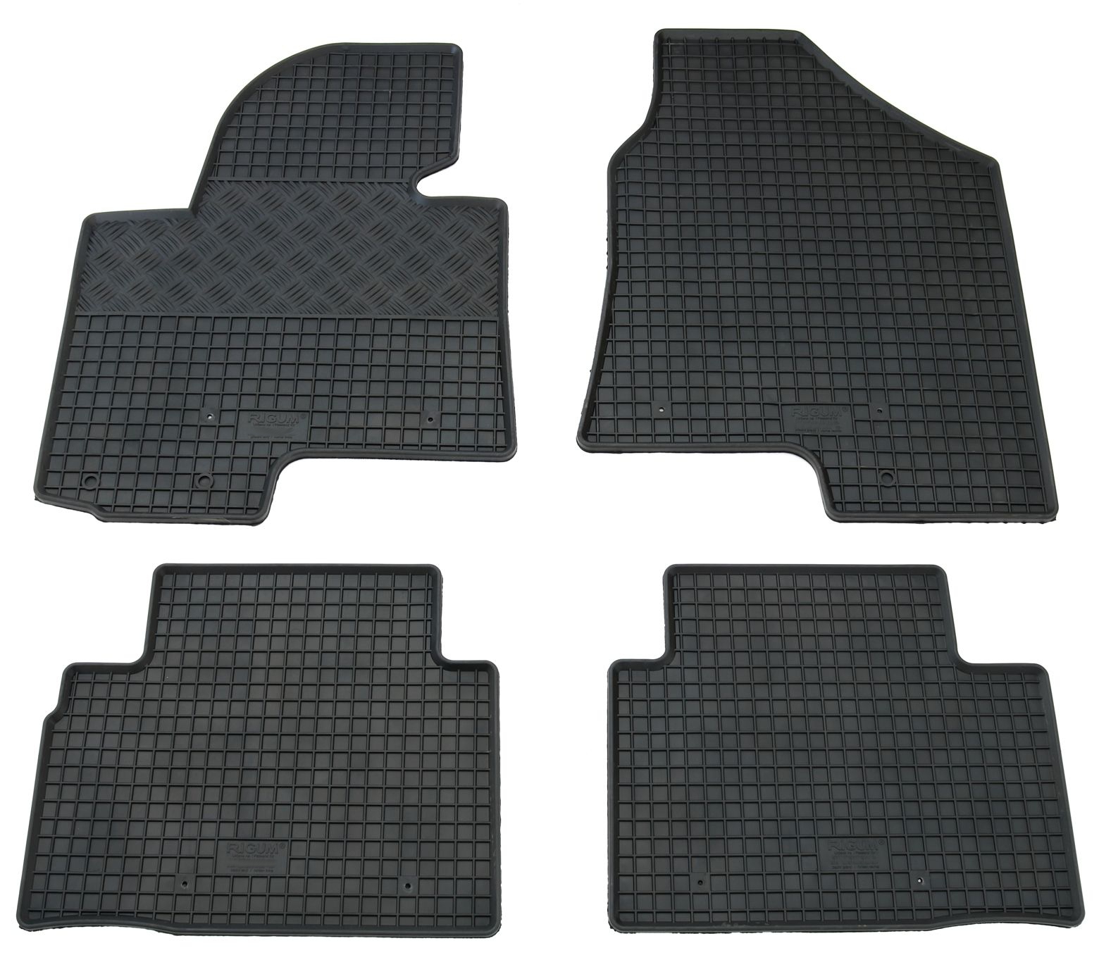 Gummi Fußmatten für Kia Sportage SL / Hyundai IX35