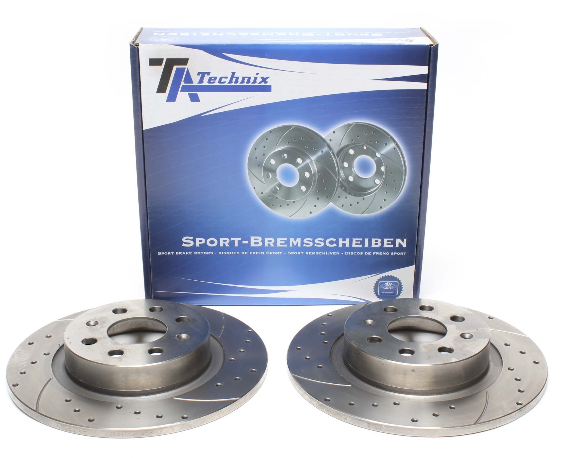 TA-Technix Sport Bremsscheiben Satz / HA