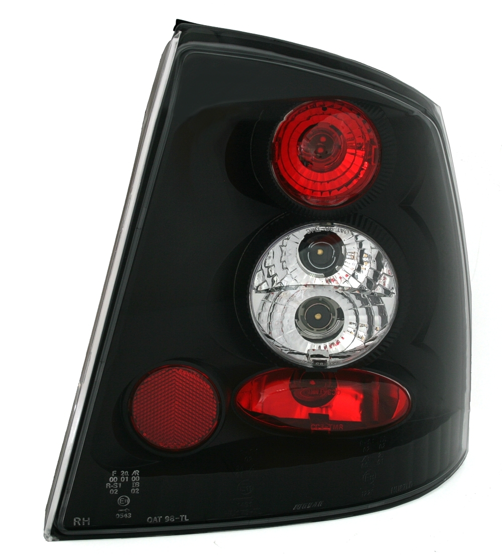 Rückleuchten für Opel Astra G Limo in Schwarz     