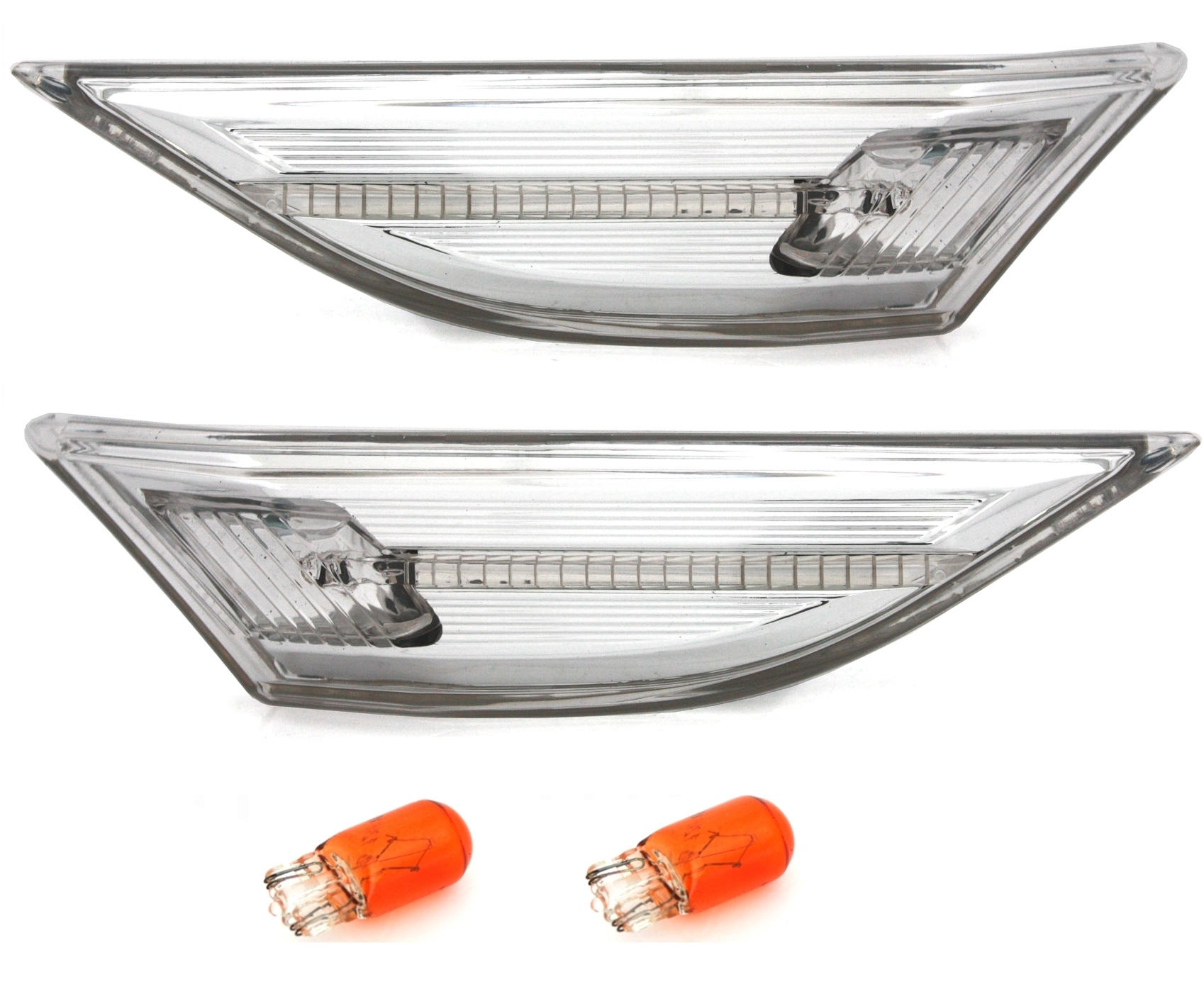 Seitenblinker Set für Porsche 911 in Chrom