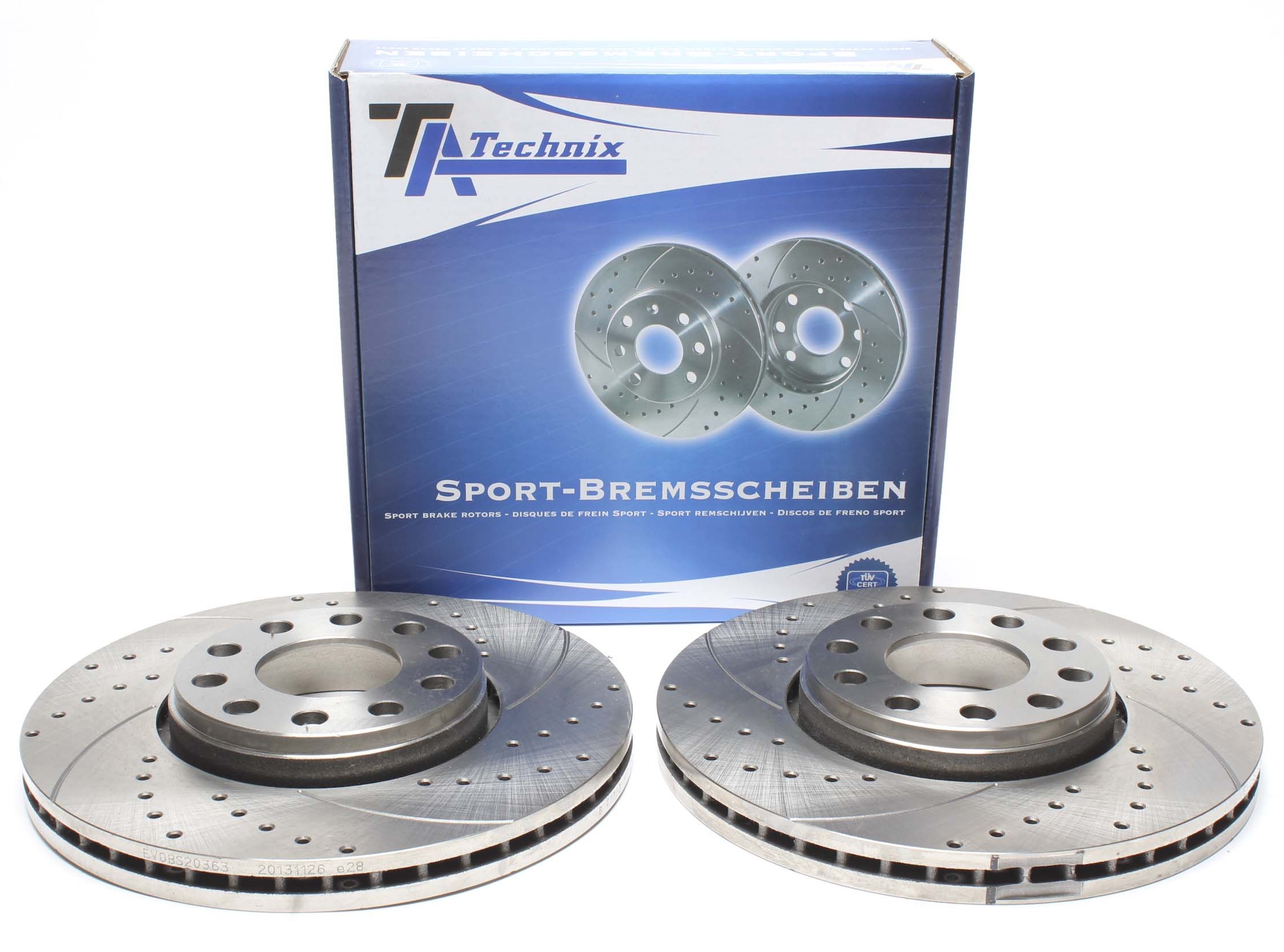 TA-Technix Sport Bremsscheiben Satz / VA