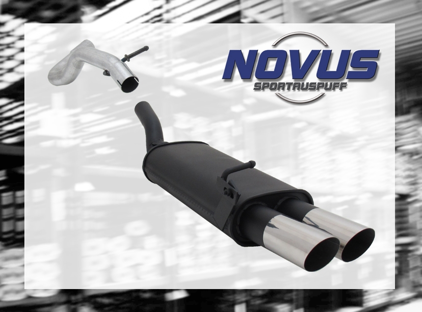 NOVUS ESD für VW Golf 4 + Audi A3 2x76mm MS-Design