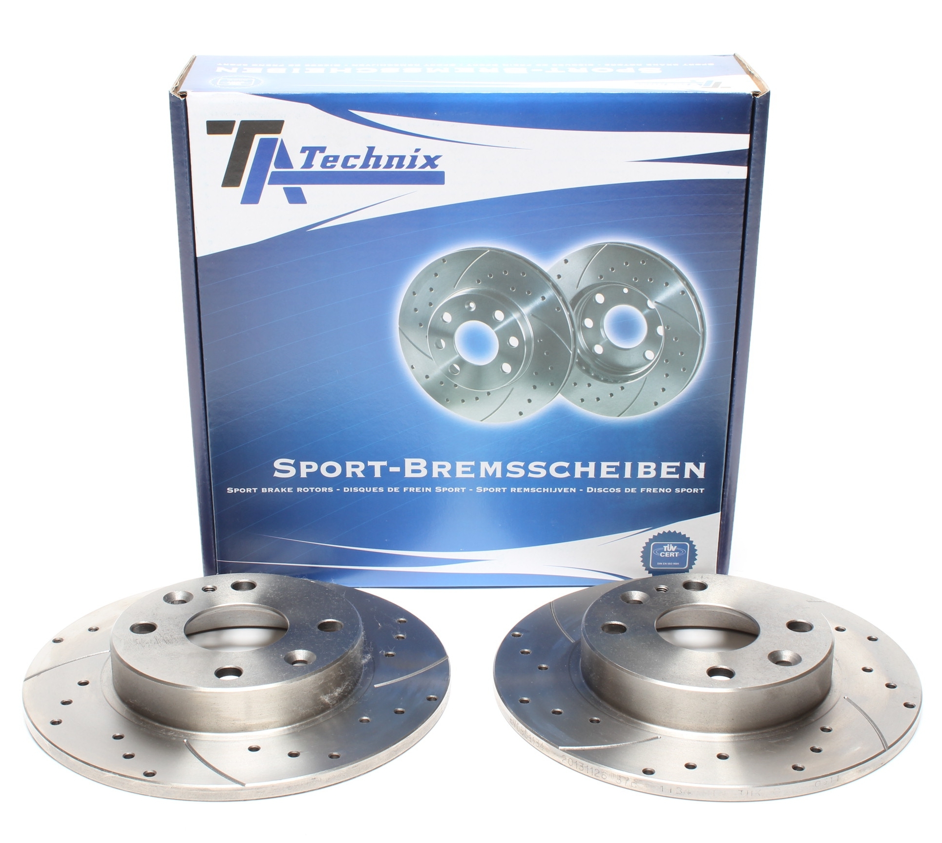 TA-Technix Sport Bremsscheiben Satz / HA