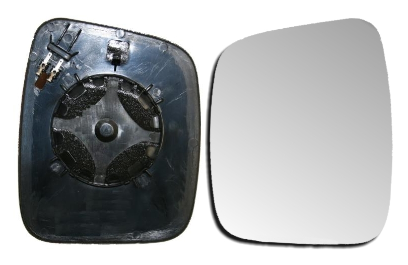 Spiegelglas für Citroen + Fiat + Peugeot / links