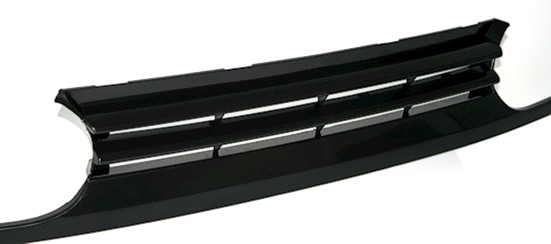 Kühlergrill ohne Emblem VW Golf 3 / Schwarz