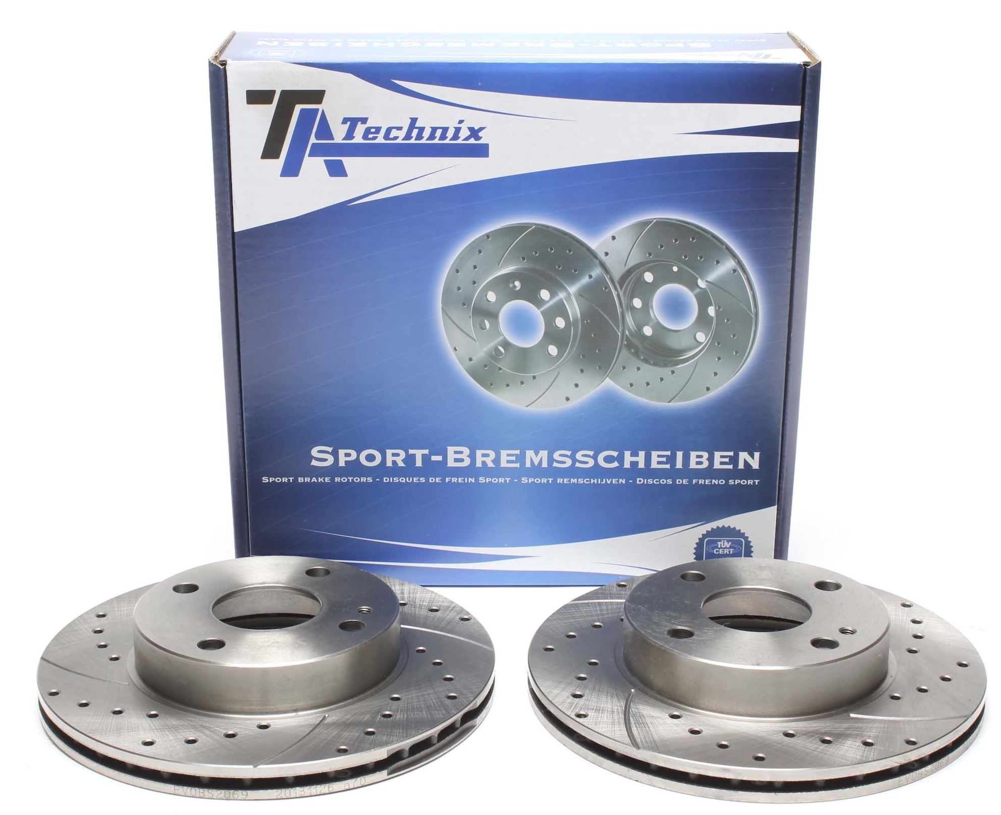 TA-Technix Sport Bremsscheiben Satz / VA
