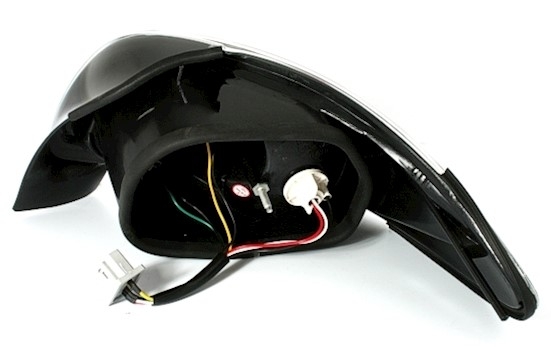 Rückleuchten für Peugeot 206 CC Cabrio in Chrom