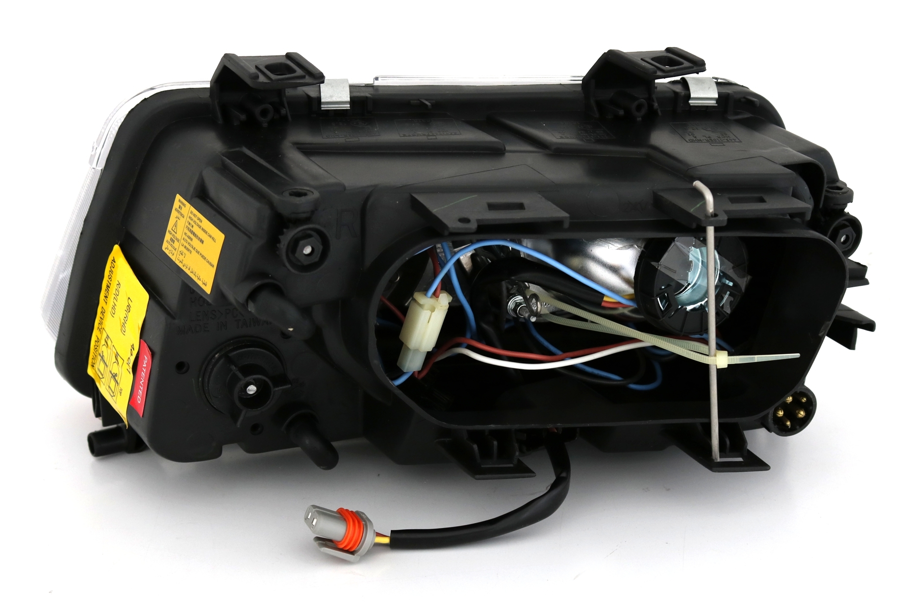 Angel Eyes Scheinwerfer für Audi A4 B5 in Schwarz