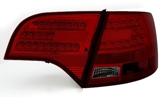 LED Rückleuchten für Audi A4 B7 Avant in Rot-Smoke