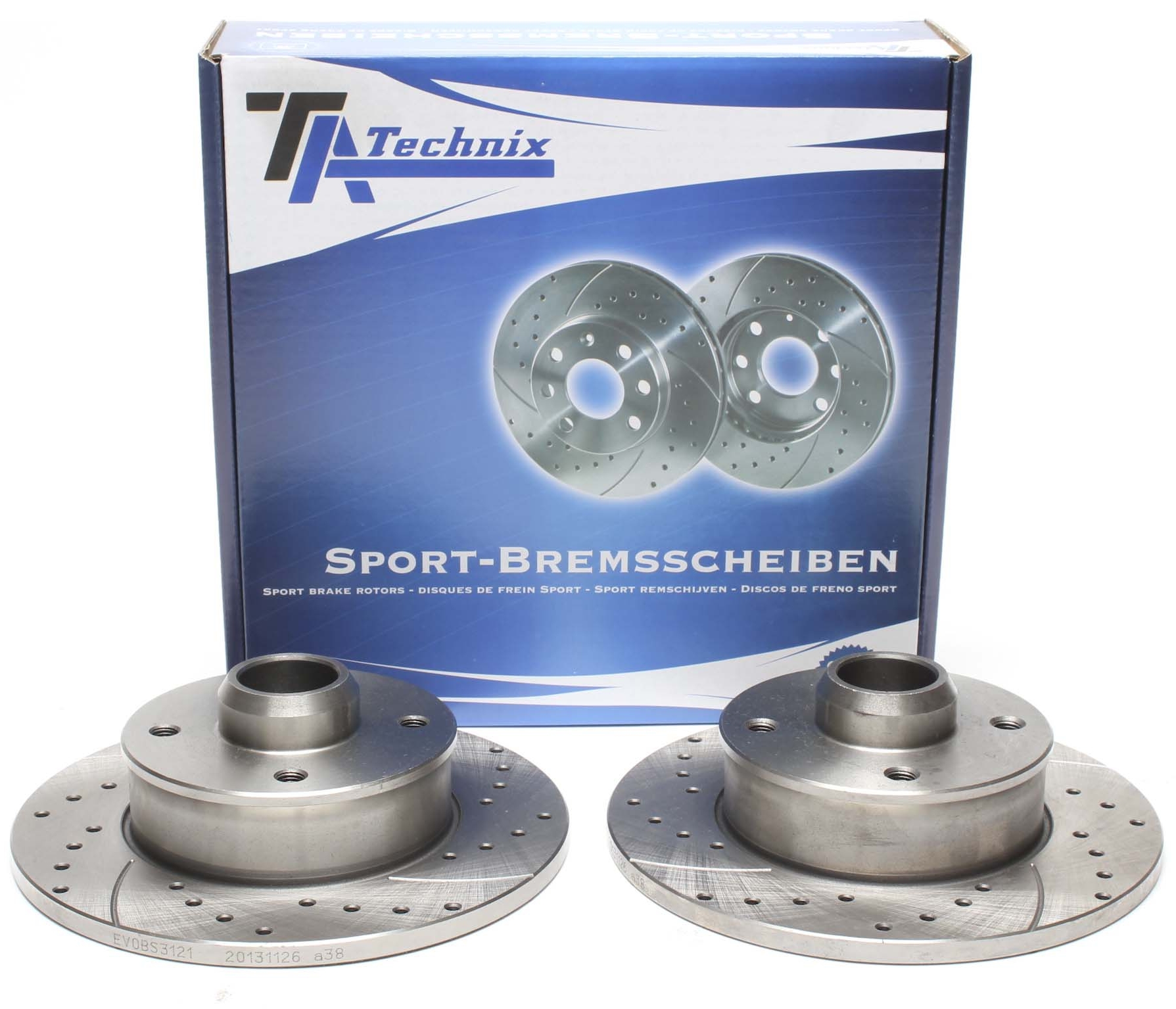TA-Technix Sport Bremsscheiben Satz / HA