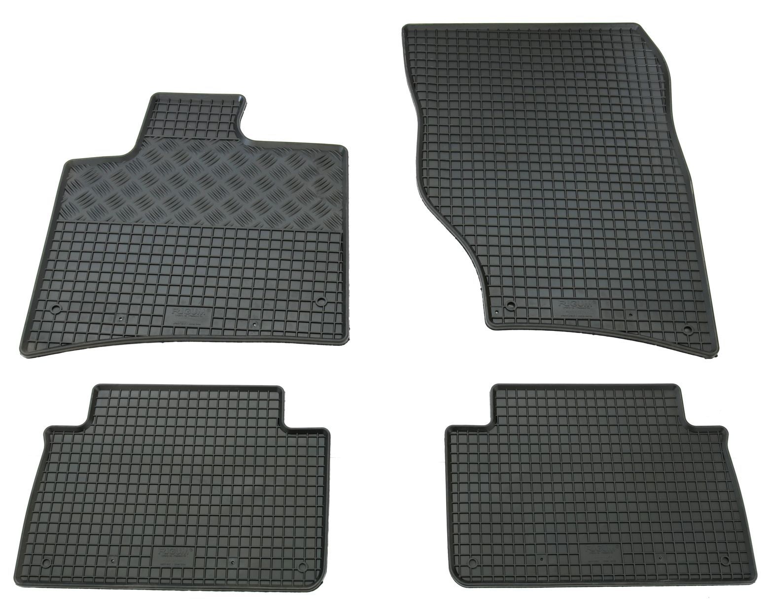 Gummi Fußmatten für Audi Q7 4L