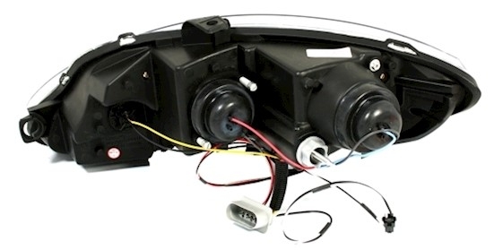 Scheinwerfer für Seat Altea Leon Toledo in Schwarz