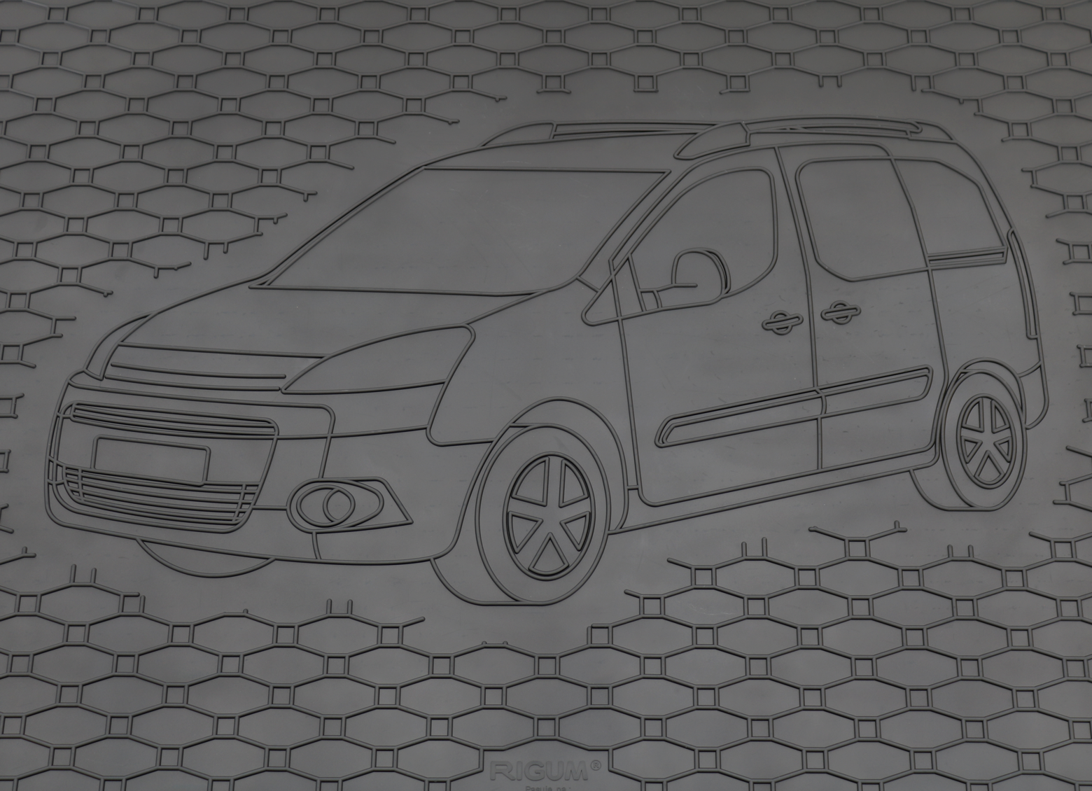 Kofferraumwanne für Citroen Berlingo II + Peugeot