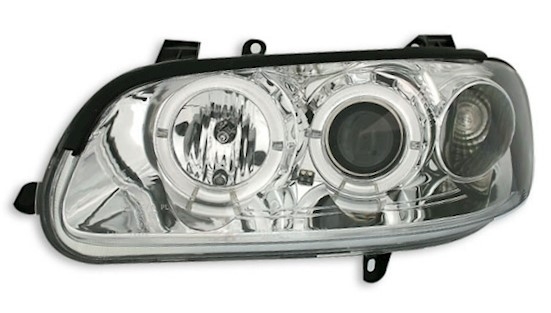 Angel Eyes Scheinwerfer für Opel Omega B in Chrom