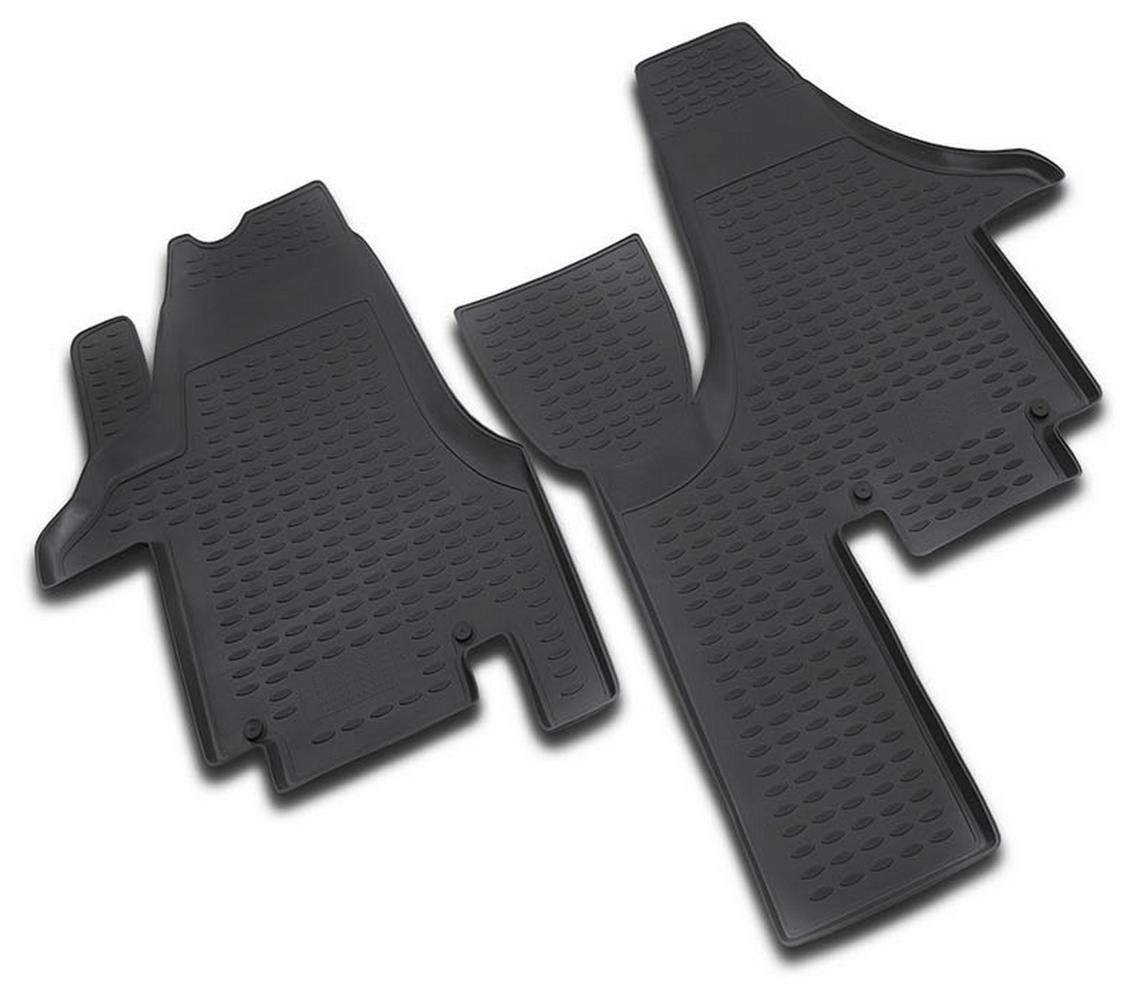 TPE Gummi Fußmatten für VW T5 Multivan