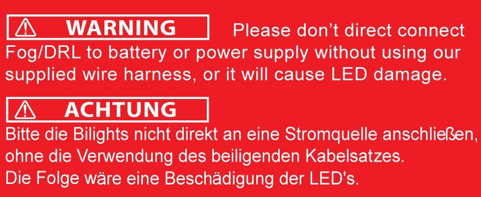 HD Nebelscheinwerfer mit TFL für 3er BMW E92 E93