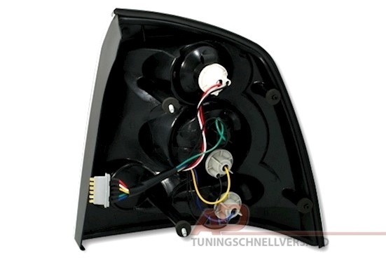 Rückleuchten für Opel Astra G Limo in Schwarz     