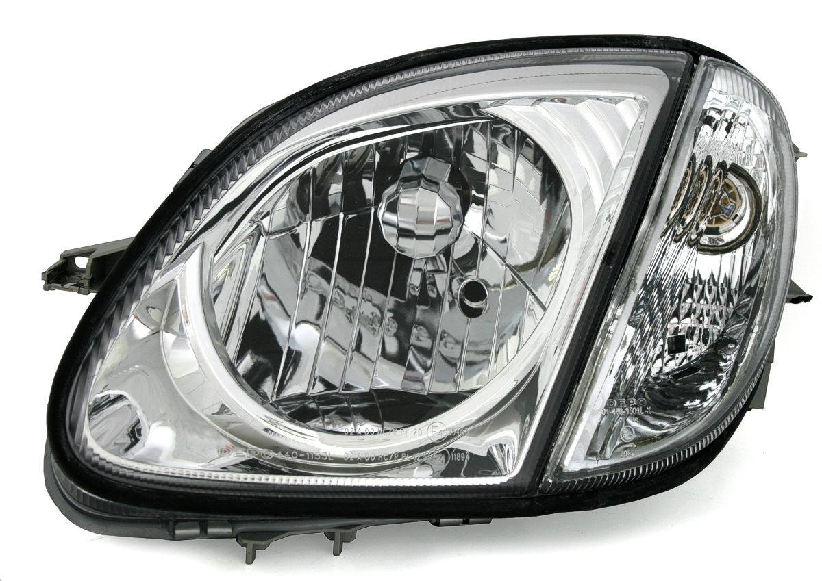 Scheinwerfer Set für Mercedes SLK 170 in Chrom    