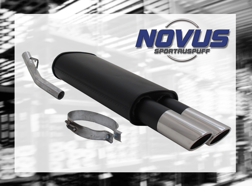NOVUS ESD für Opel Vectra A 2x 76mm SR-Design