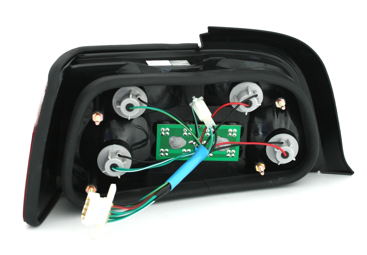 LED Rückleuchten für 3er BMW E36 in Rot-Weiß