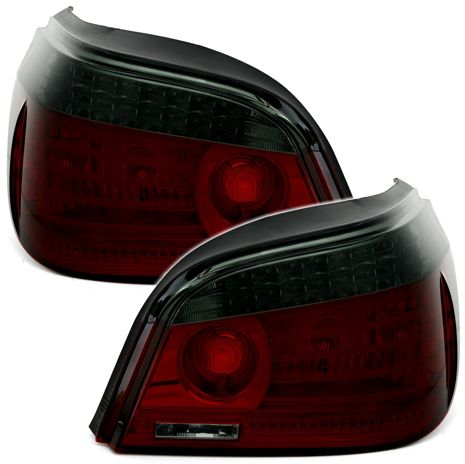 LED Rückleuchten Set für 5er BMW E60 in Rot-Smoke