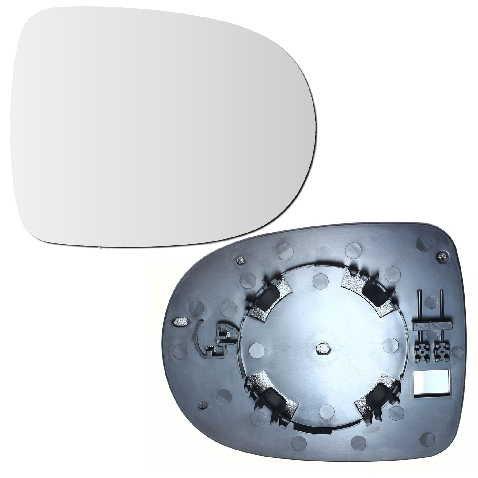 Spiegelglas für Renault Clio 3 / rechts