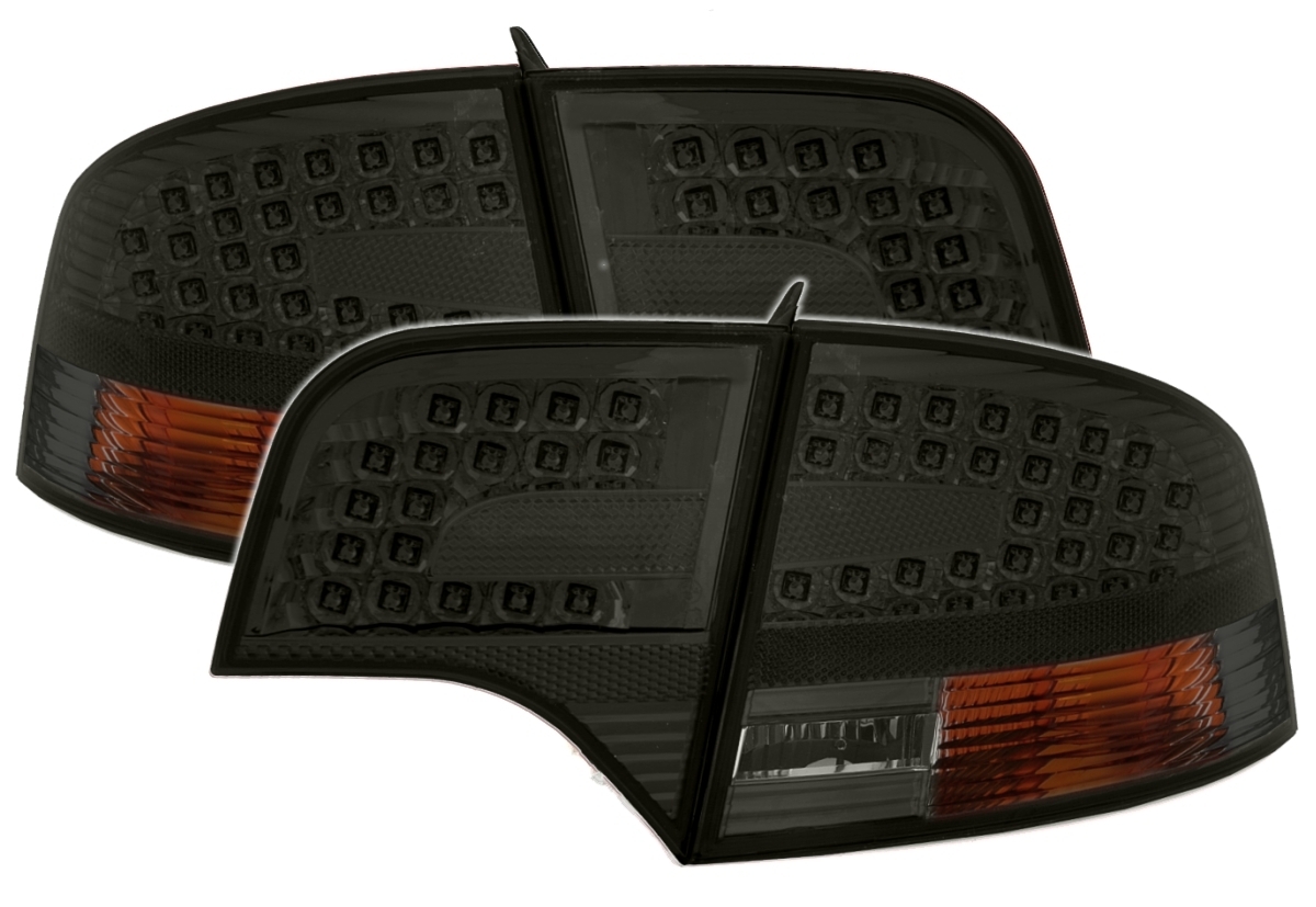 LED Rückleuchten für Audi A4 B7 Limo in Smoke