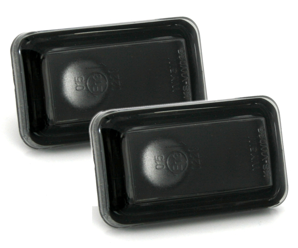 Seitenblinker Set für VW Golf 1 + 2 in Schwarz