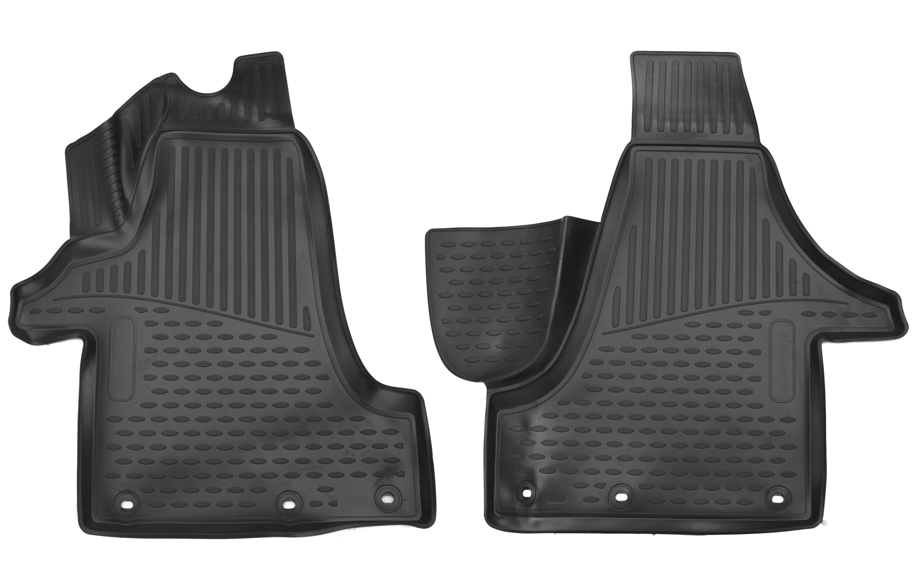 TPE Gummi Fußmatten für VW T6 Transporter