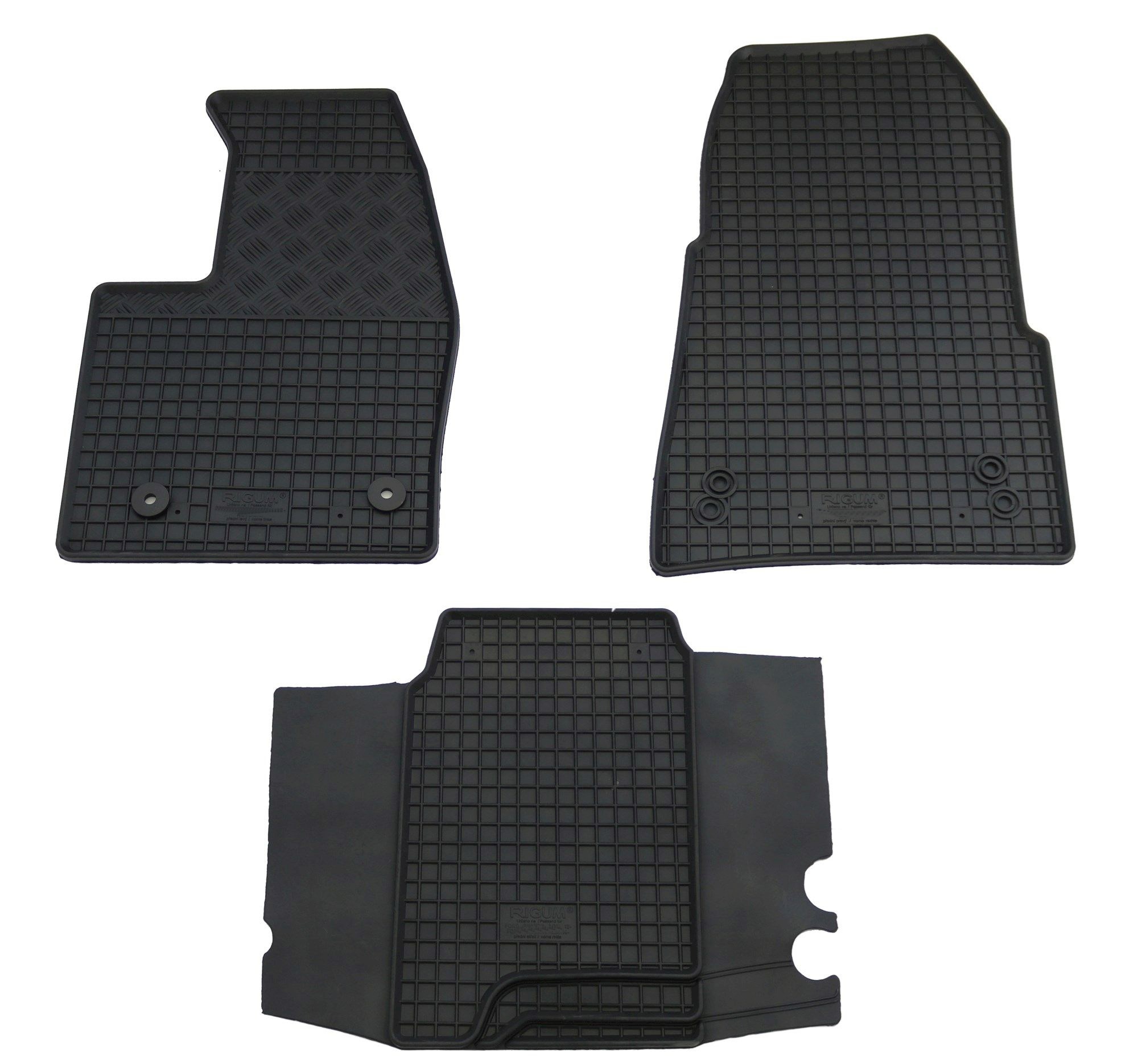 Gummi Fußmatten für Ford Transit Automatik