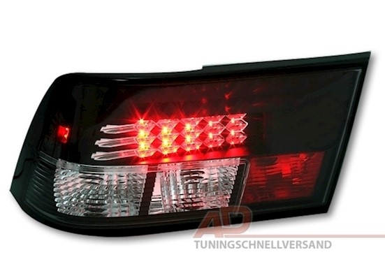 LED Rückleuchten für Opel Calibra in Schwarz