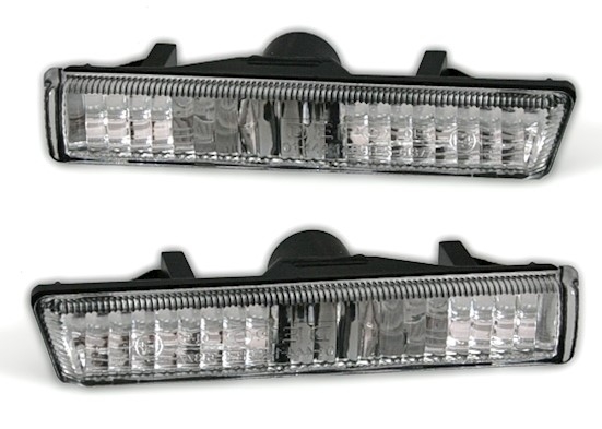 Seitenblinker Set für BMW E46 M3 + E38 in Weiß
