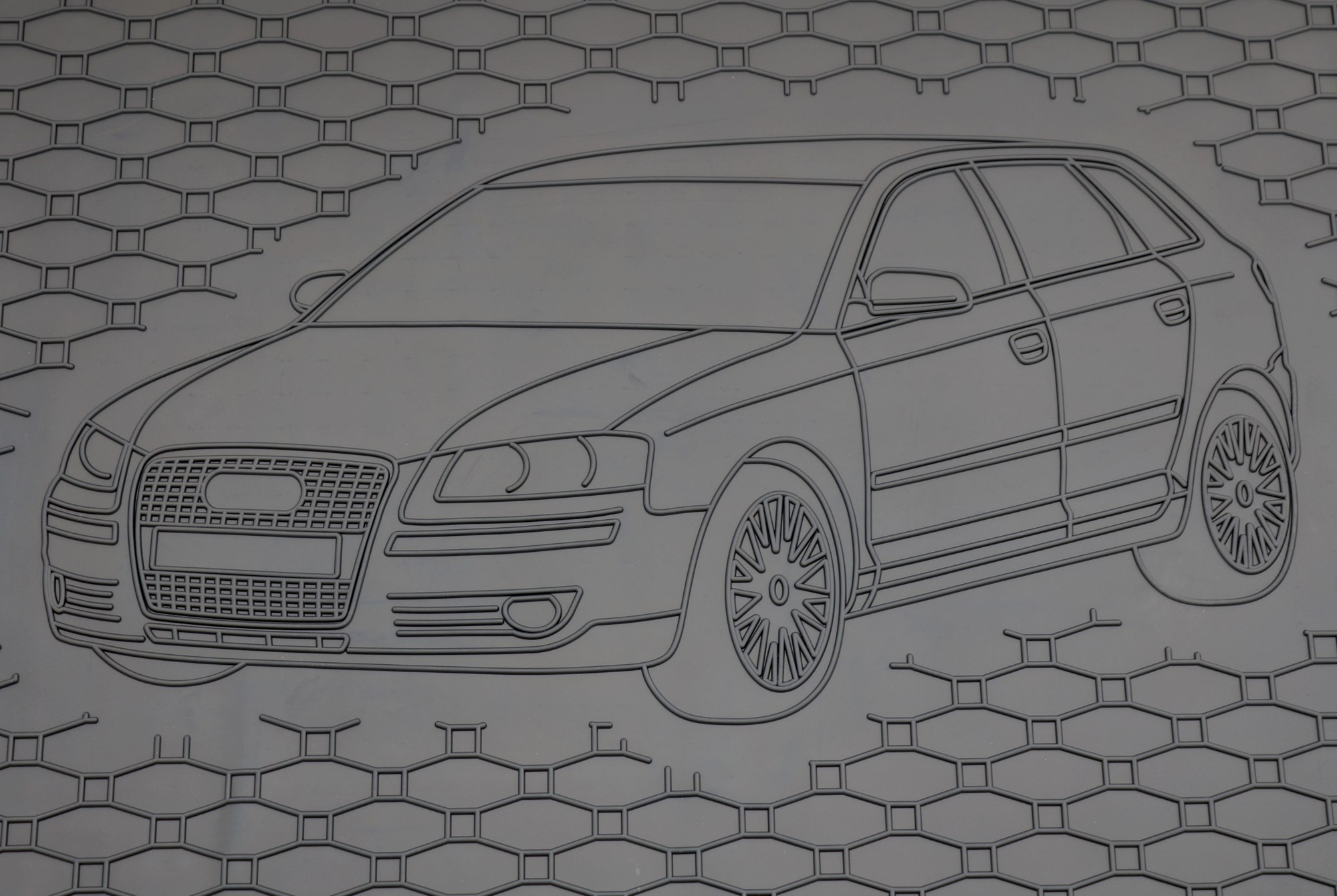 Kofferraumwanne für Audi A3 8PA Sportback