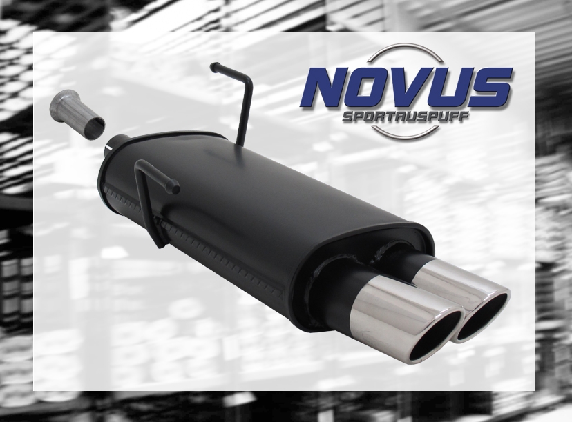 NOVUS ESD für PEUGEOT 206 2x76mm SR-Design