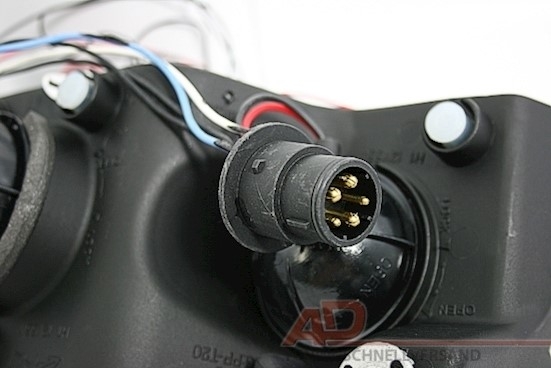 Angel Eyes Scheinwerfer für Audi A3 8L in Schwarz 