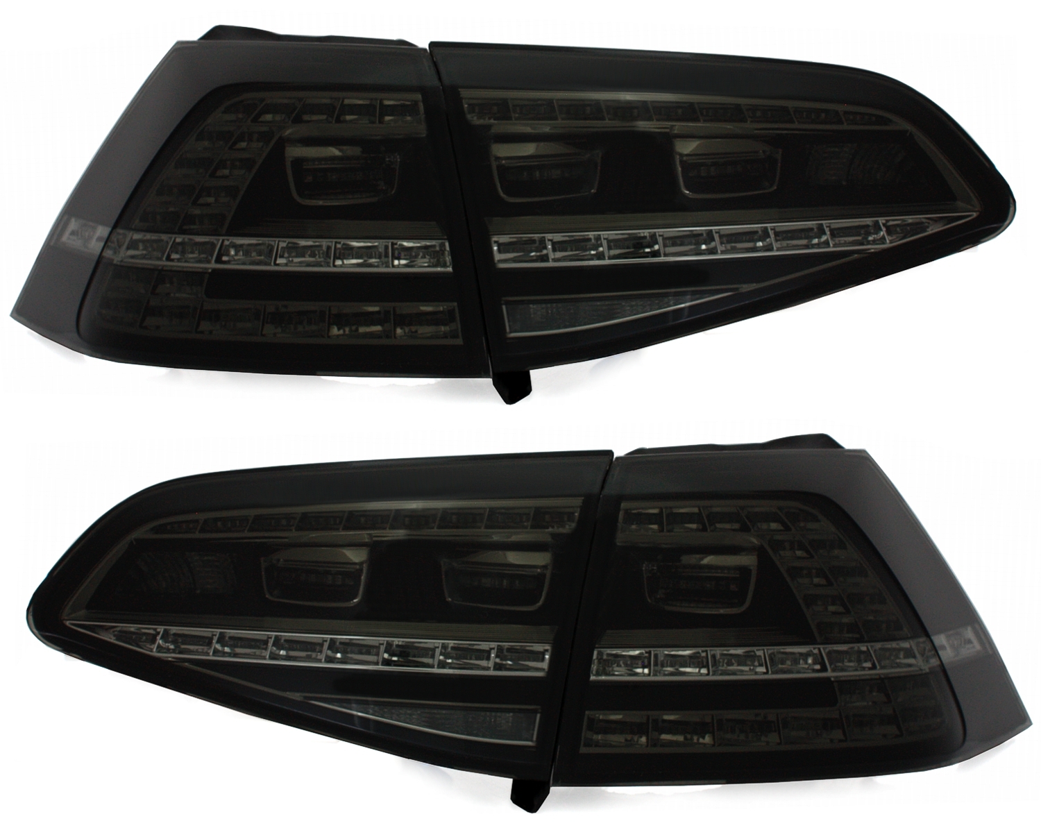 LED Rückleuchten für VW Golf 7 GTILook / Smoke