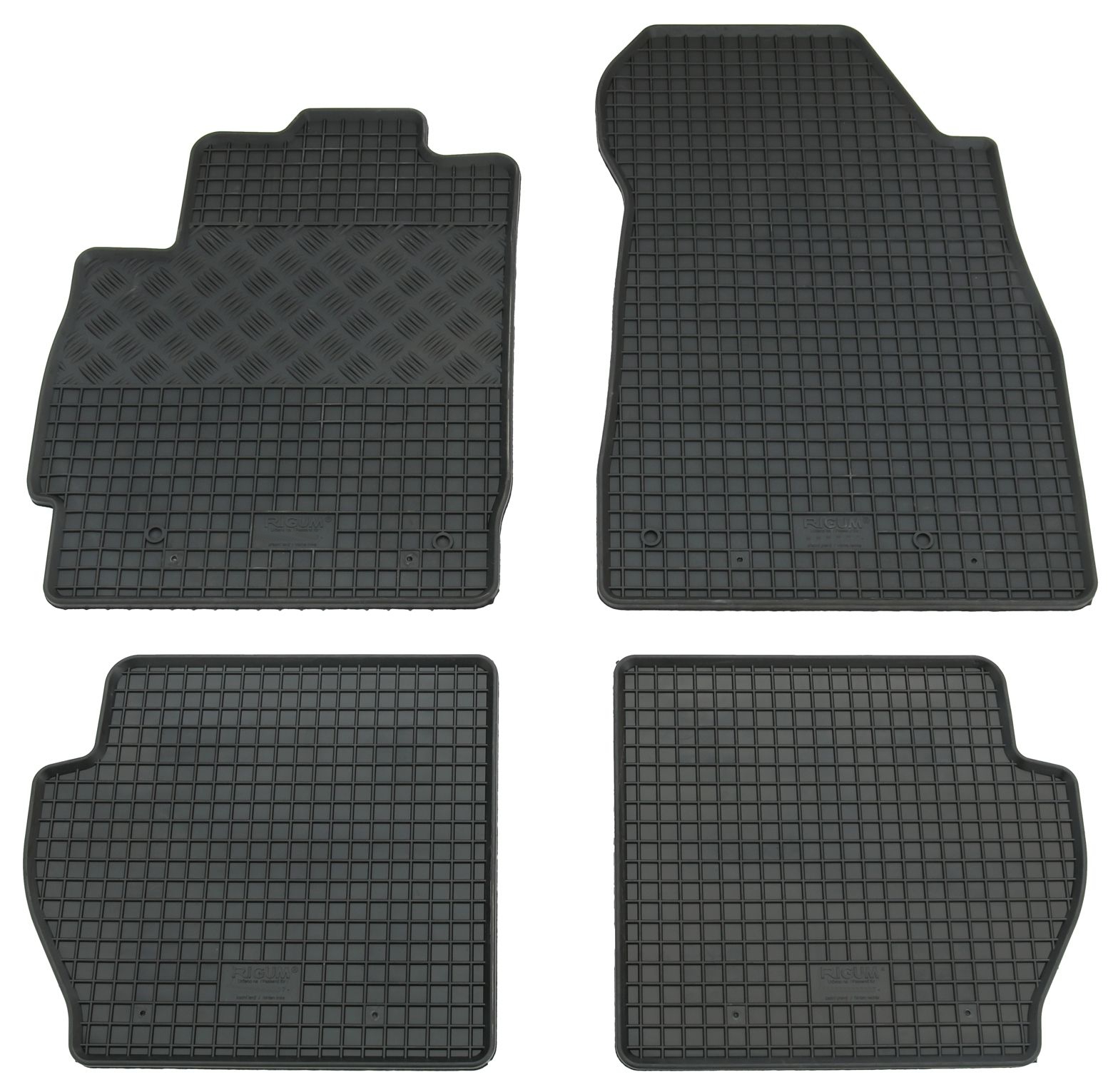 Gummi Fußmatten für Mazda 2