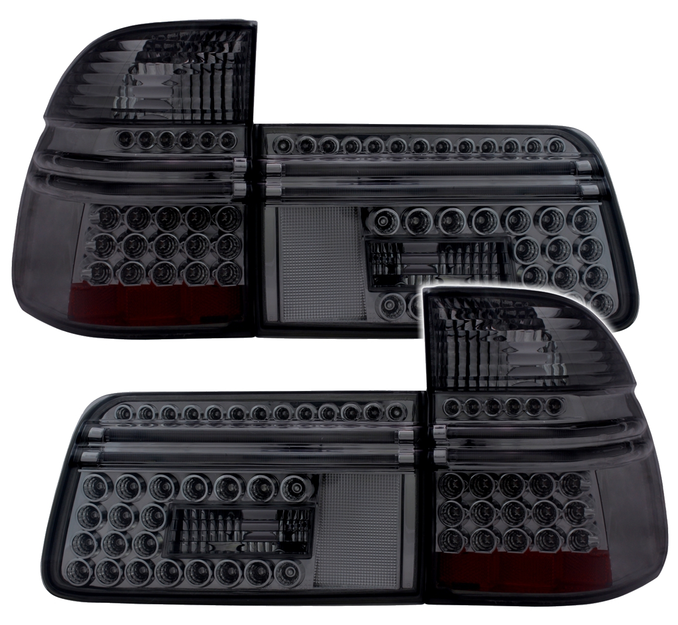 LED Rückleuchten für BMW E39 Touring in Smoke