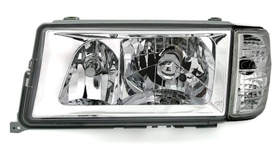 Scheinwerfer für Mercedes 190E W201 in Klarglas