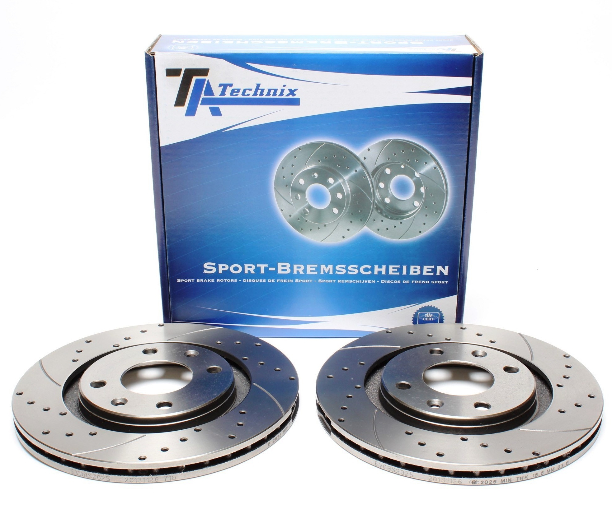 TA-Technix Sport Bremsscheiben Satz / VA