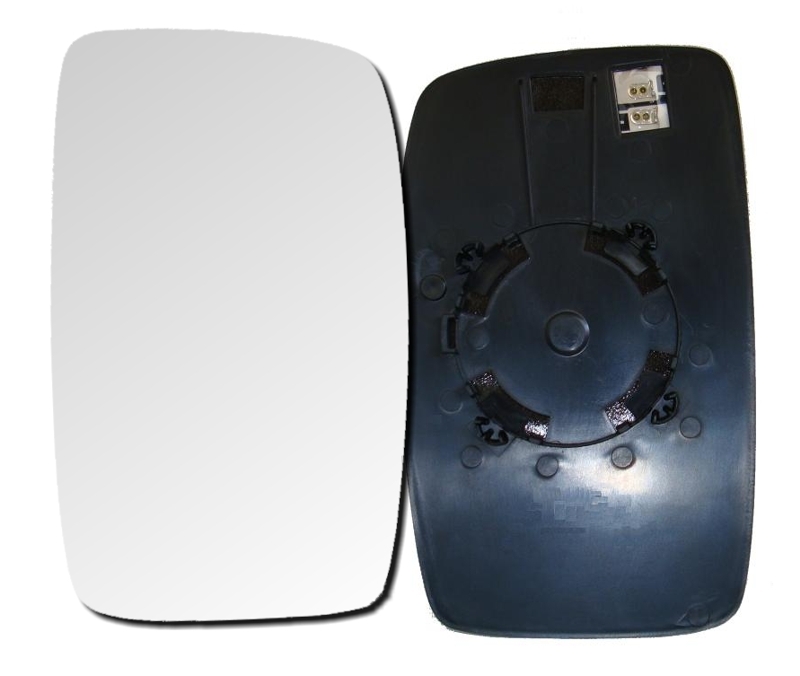 Spiegelglas für Citroen + Fiat + Peugeot / rechts