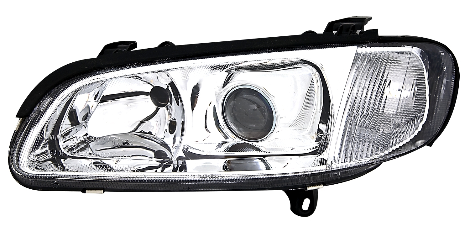 Scheinwerfer für Opel Omega B in Klarglas / links