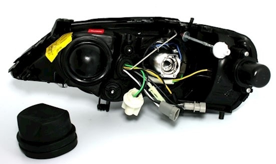 Angel Eyes Scheinwerfer für Opel Astra G in Chrom